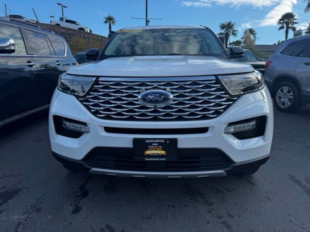 Certified 2021 Ford Explorer Platinum Sport Utility