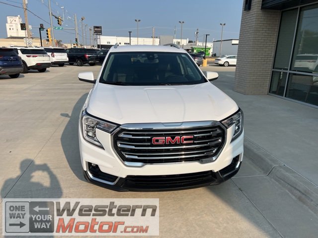 Used 2023 GMC Terrain SLT with VIN 3GKALVEG0PL146480 for sale in Garden City, KS