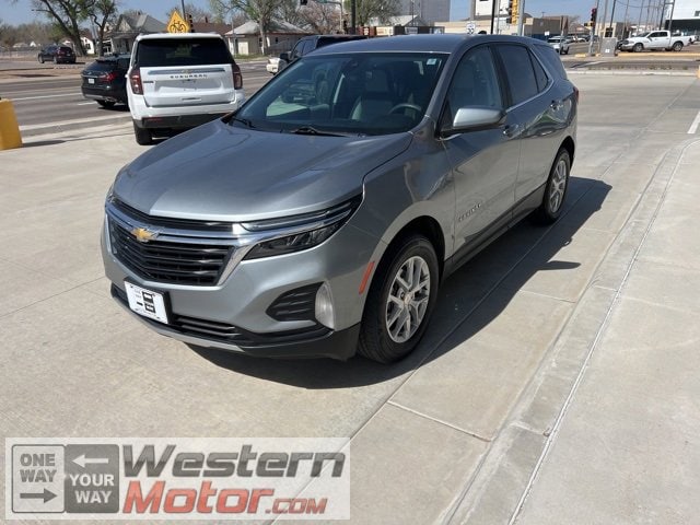 Used 2023 Chevrolet Equinox LT with VIN 3GNAXUEGXPS212525 for sale in Garden City, KS