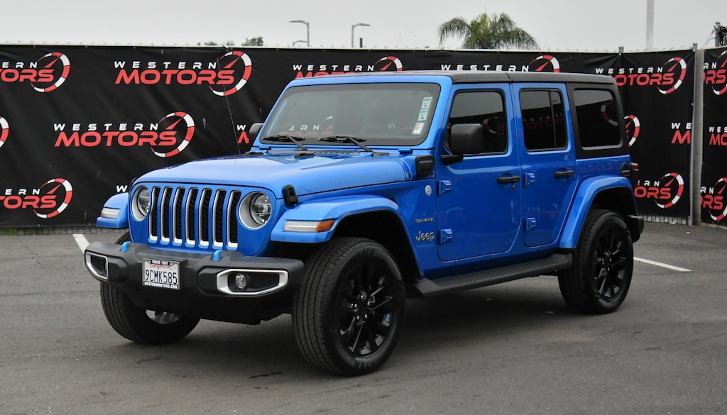 Used 2022 Jeep Wrangler 4xe Unlimited Sahara SUV