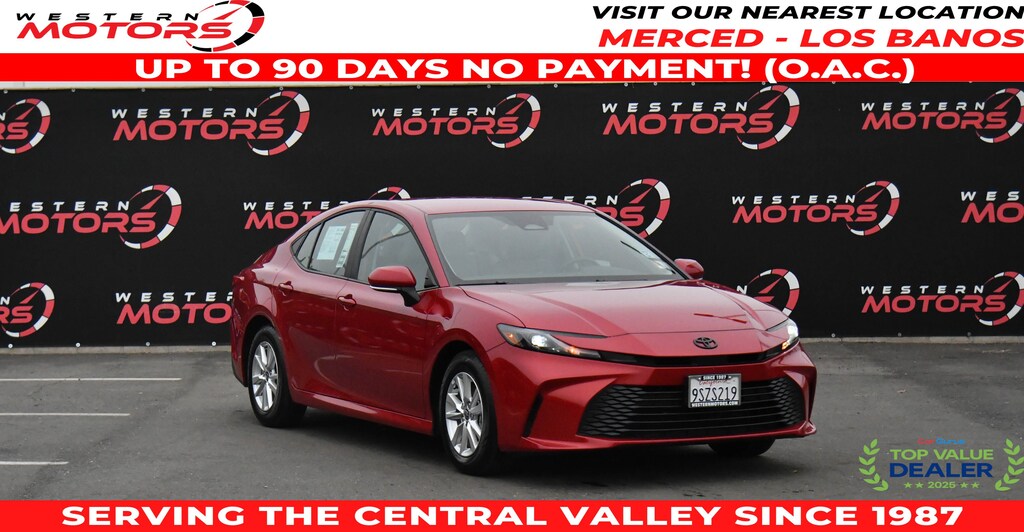 Used 2025 Toyota Camry LE Sedan 4D Sedan