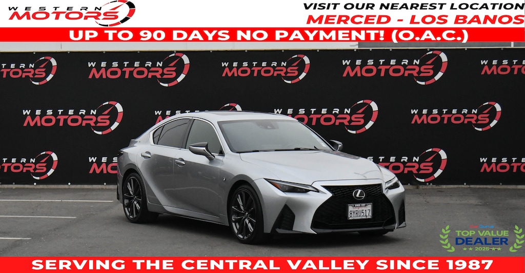 Used 2021 Lexus IS IS 350 F SPORT Sedan