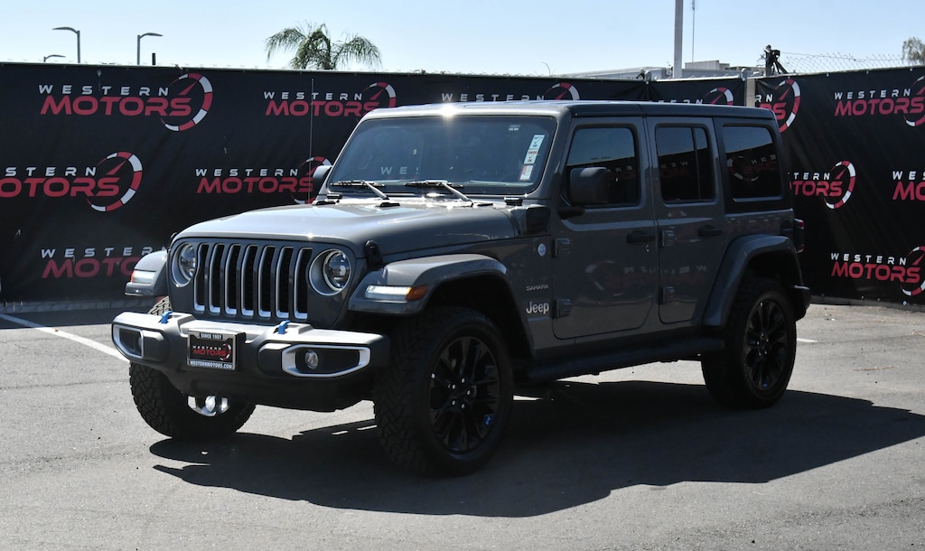Used 2023 Jeep Wrangler 4xe Sahara SUV