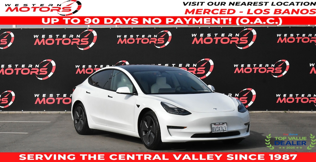 Used 2021 Tesla Model 3 Standard Range Plus Sedan