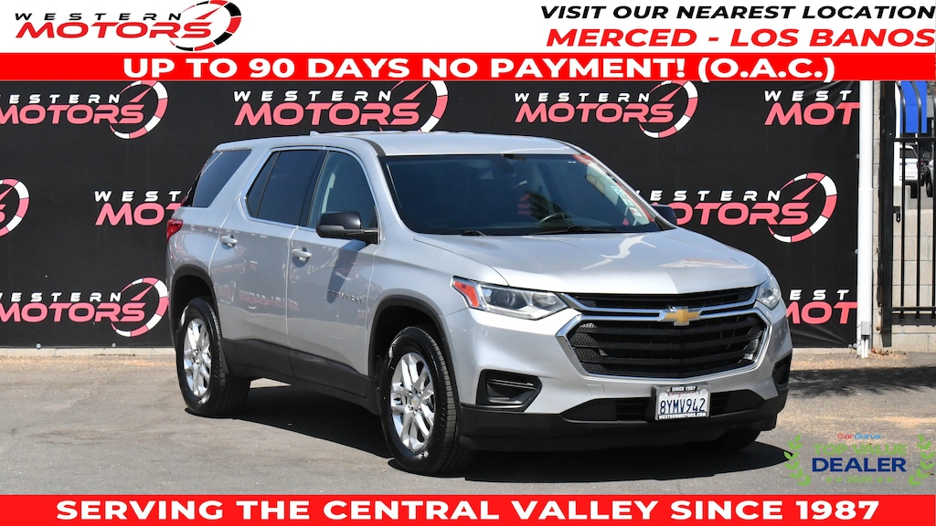 Used 2021 Chevrolet Traverse LS SUV