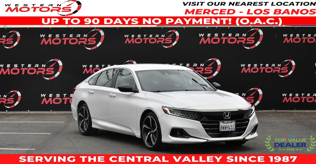 Used 2021 Honda Accord Sedan Sport Sedan
