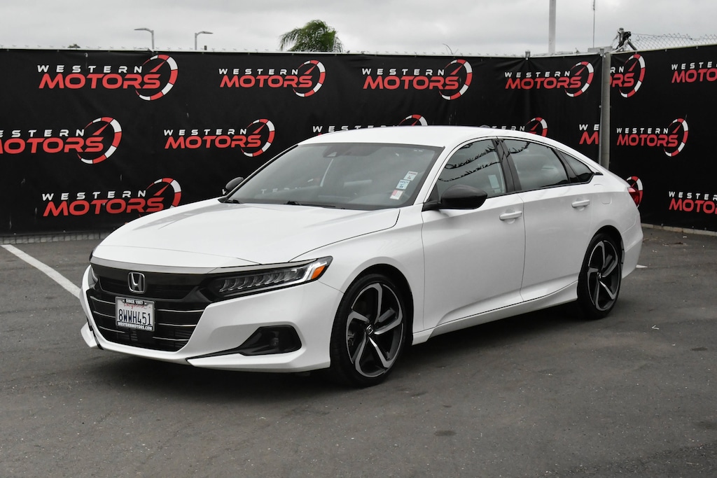 Used 2021 Honda Accord Sedan Sport Sedan