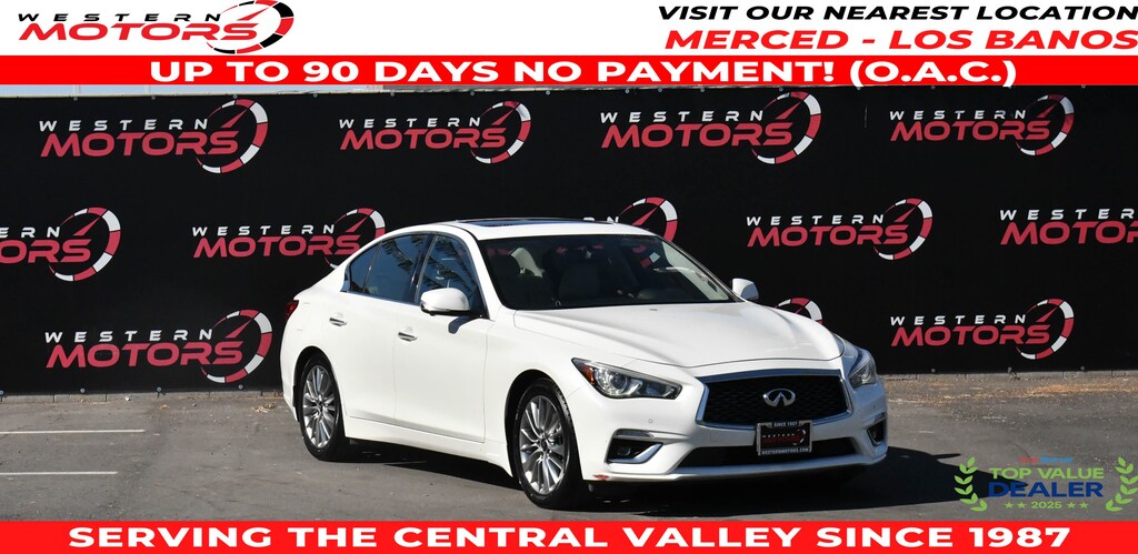 Used 2023 INFINITI Q50 LUXE Sedan