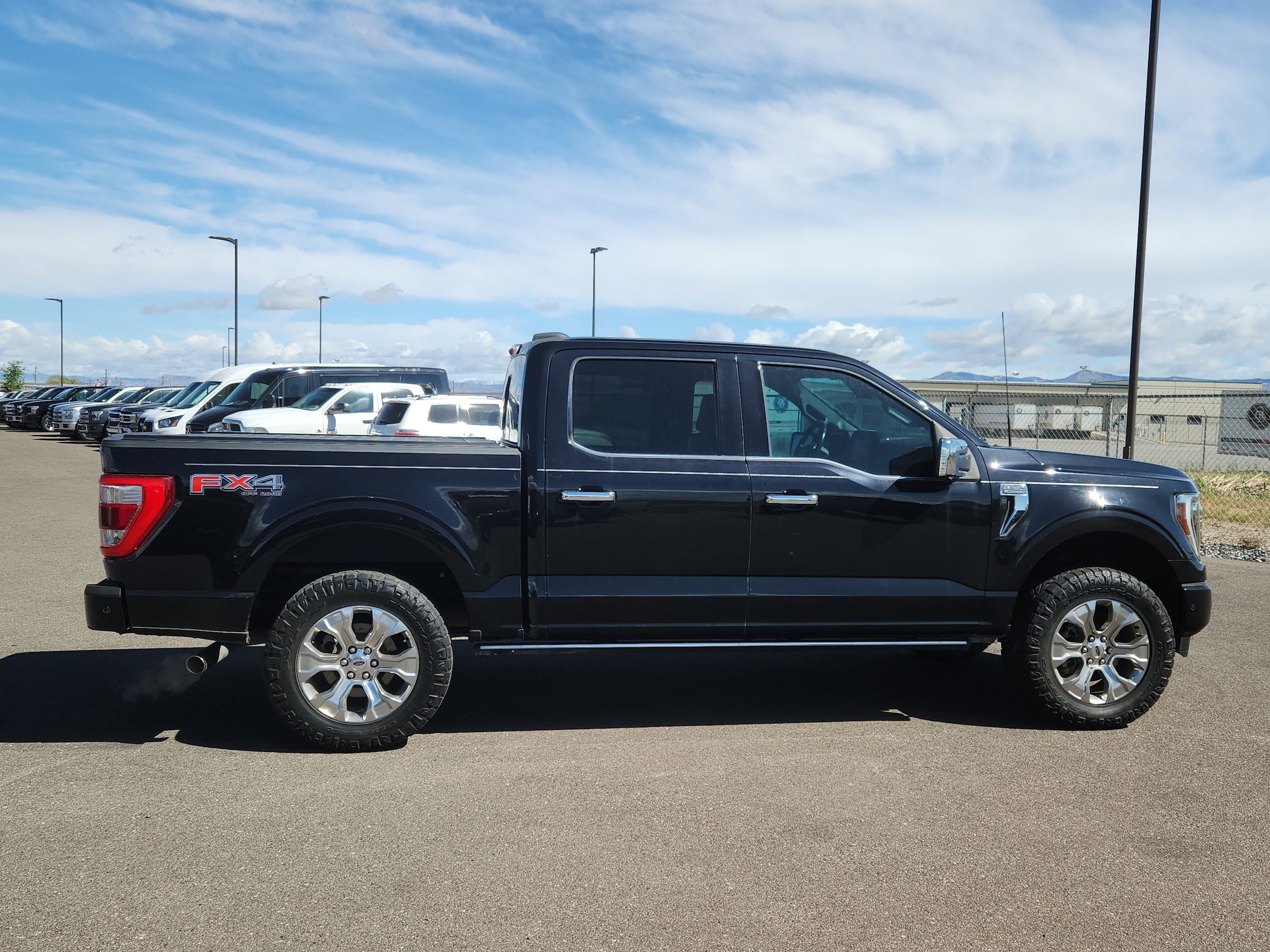 Used 2021 Ford F-150 Platinum with VIN 1FTFW1E87MFA27969 for sale in Grand Junction, CO
