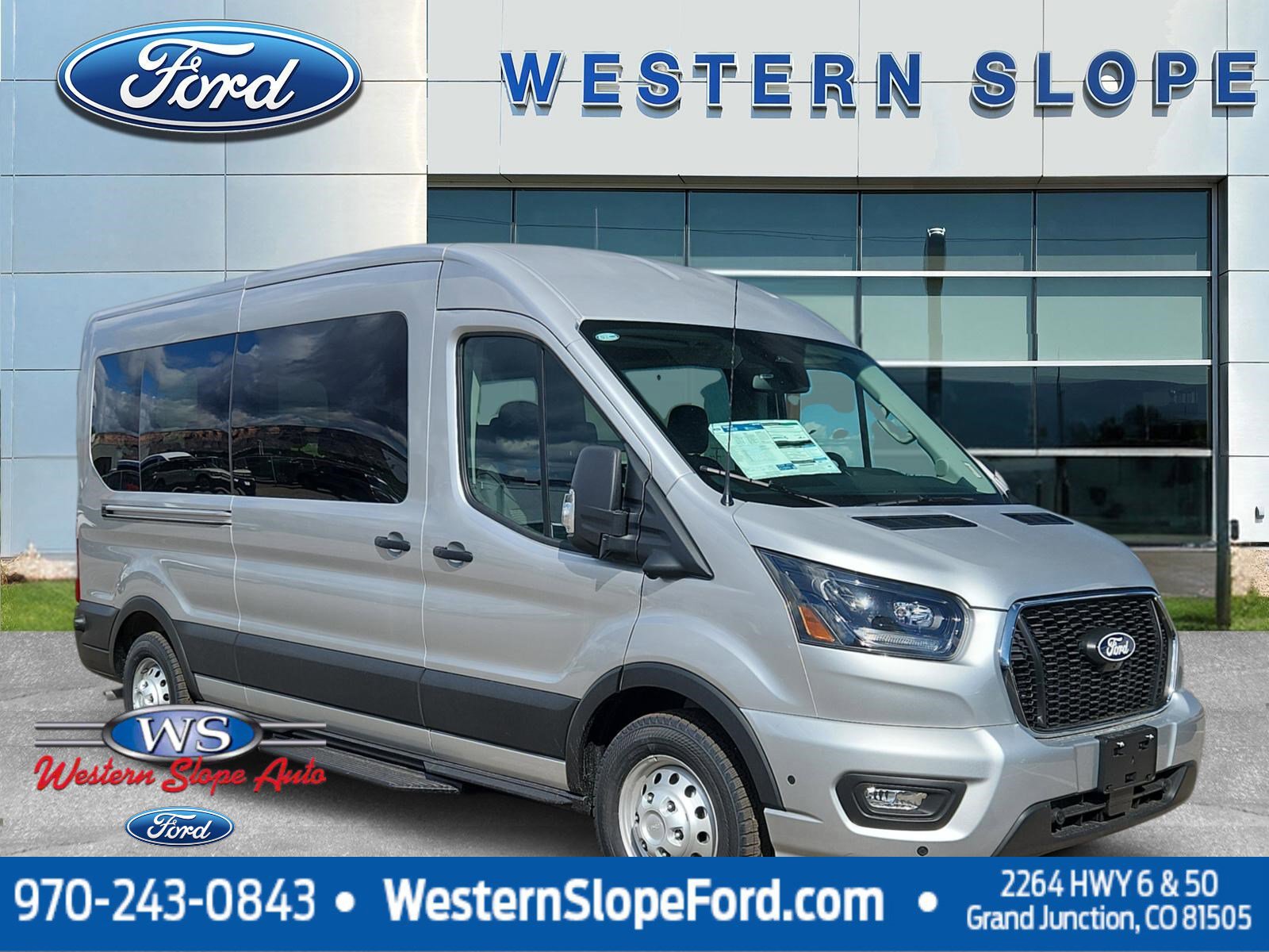 2026 Ford Transit 350 XL Med Roof Sliding Pass. 148 AWD's photo