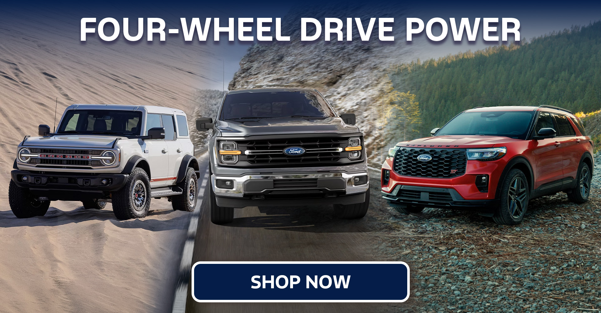 Ford 4WD Modes: When to Use 4A, 4H, and 4L | All-Terrain Driving