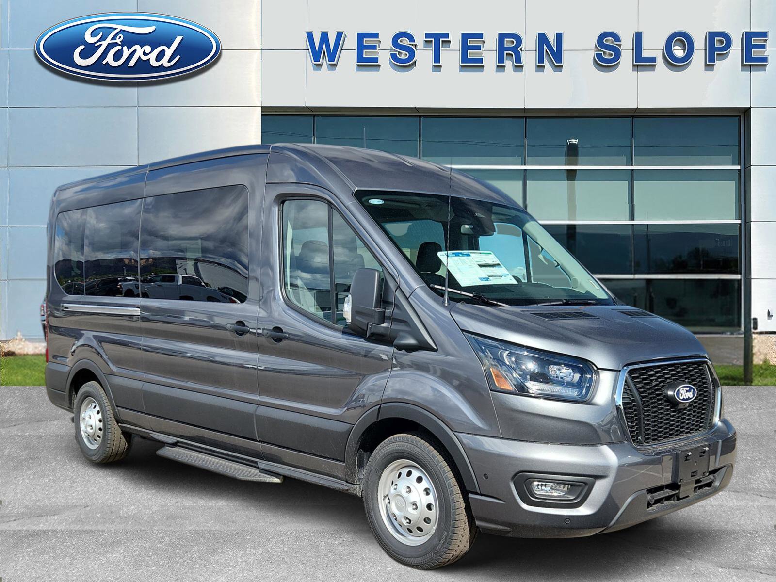 2026 Ford Transit 350 XLT Med Roof Sliding Pass. 148 AWD's photo