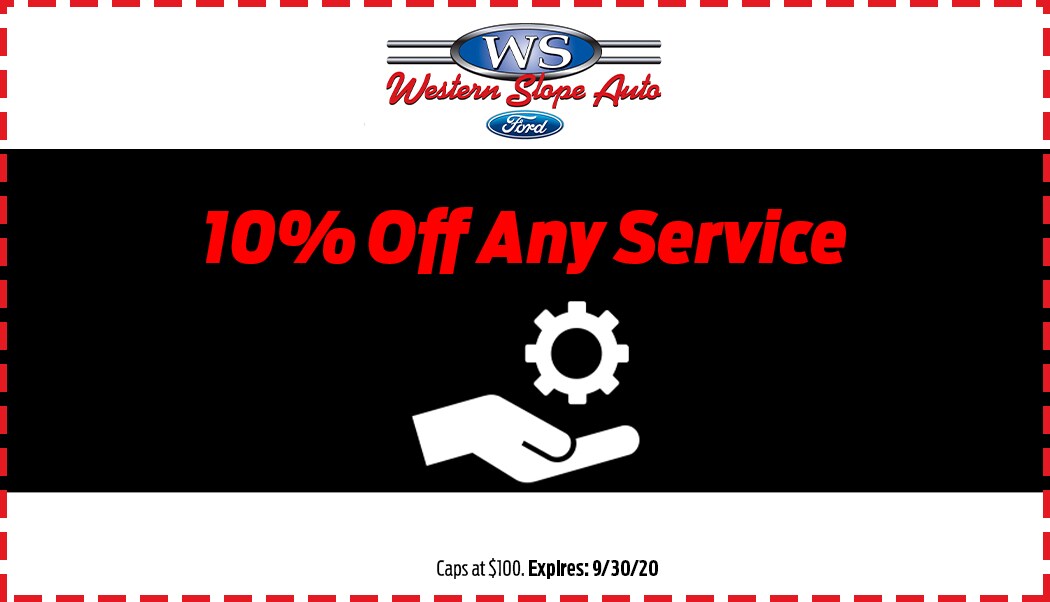 Service Specials Western Slope Ford
