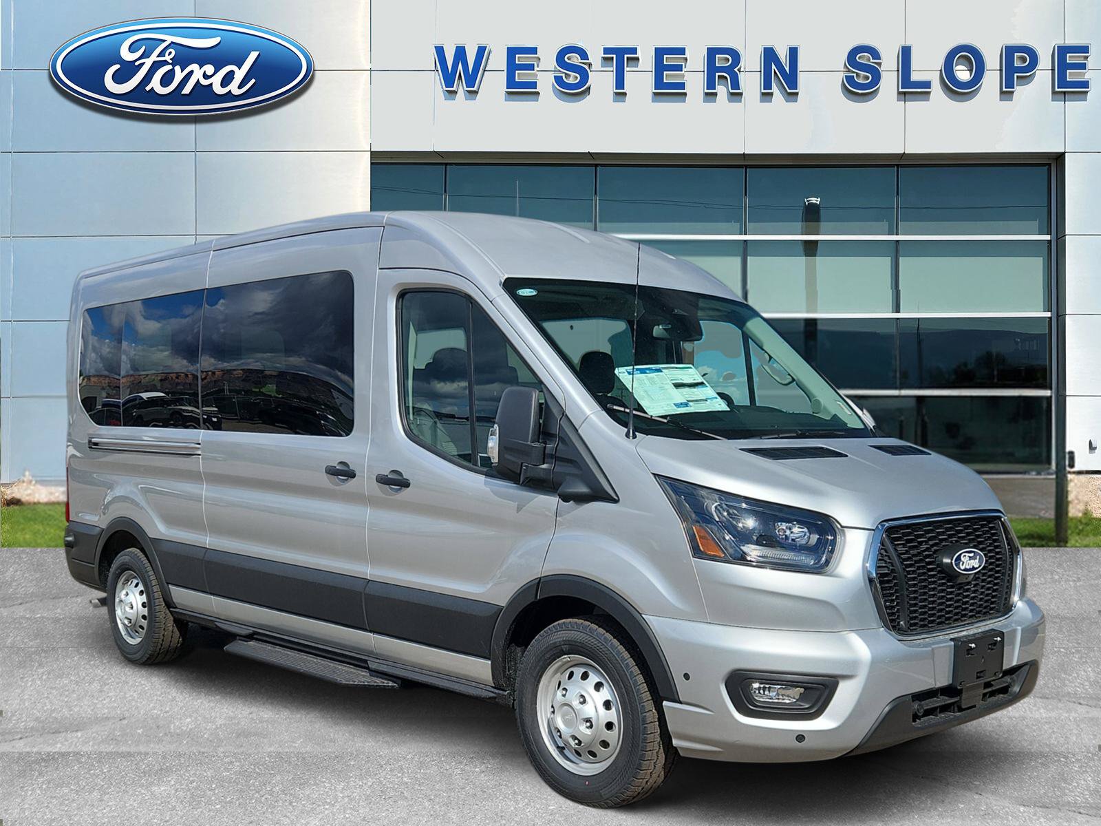 2026 Ford Transit 350 XLT Med Roof Sliding Pass. 148 AWD's photo