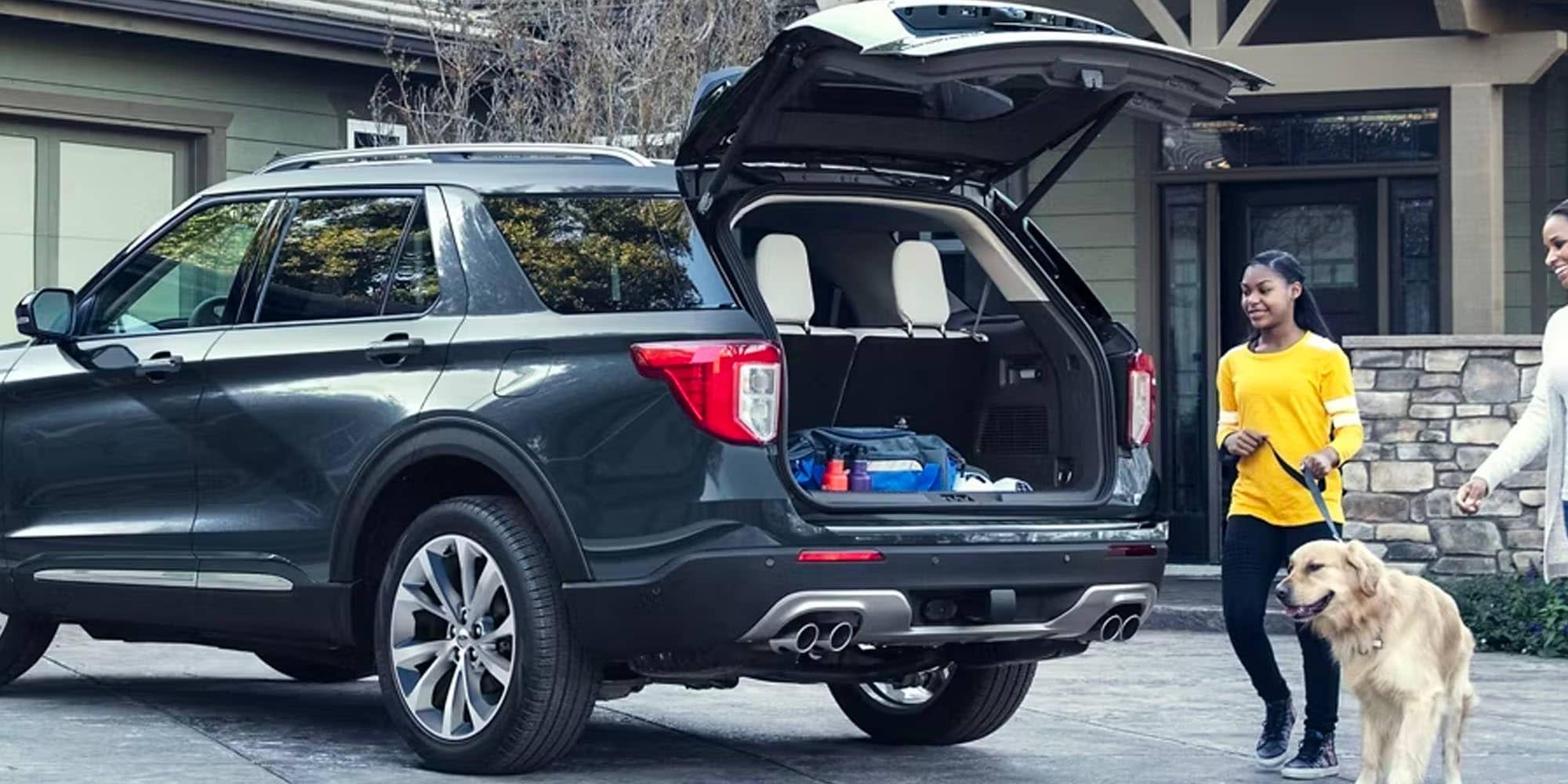 Ford Explorer Interior Cargo Space