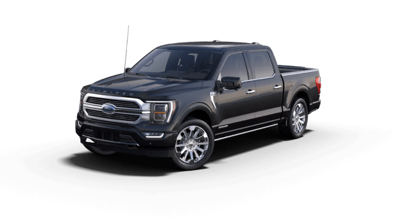 2023 Ford F-150 Limited in Agate Black Metallic exterior
