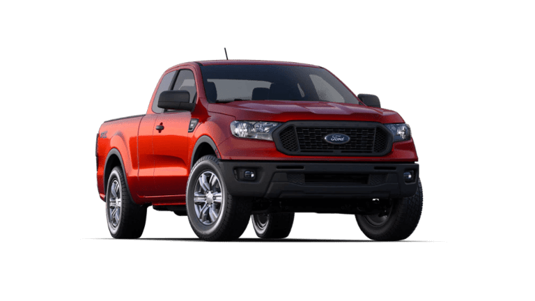 2022 Ford Ranger XL in Hot Pepper Red Metallic color