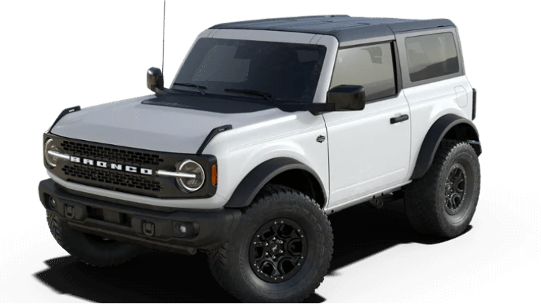 2023 Ford Bonco Wildtrak in Oxford White exterior