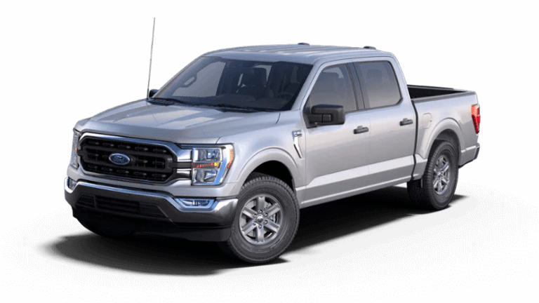 2022 Ford F-150 XLT in Iconic Silver exterior