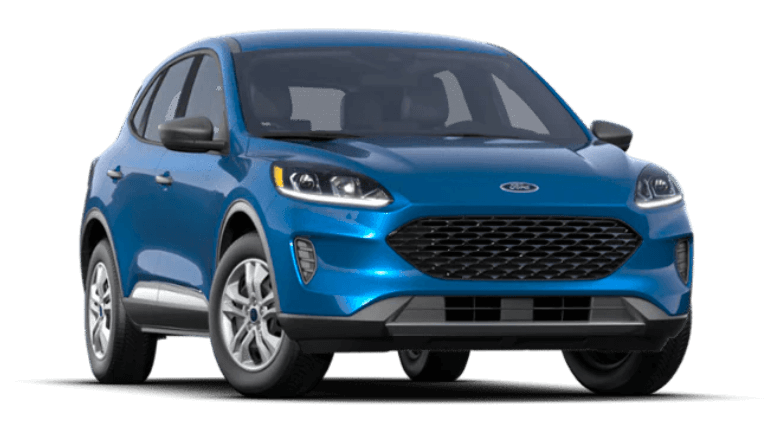 2022 Ford Escape S in Atlas Blue exterior