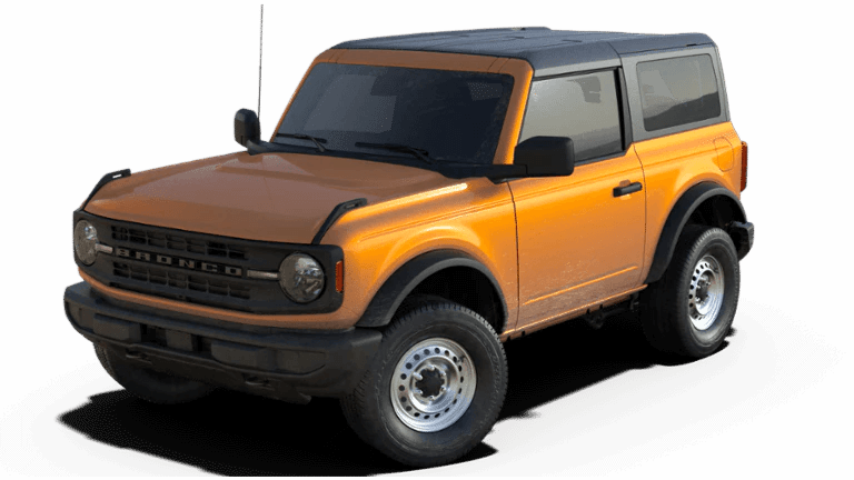 2023 Ford Bonco Base in Cyber Orange exterior