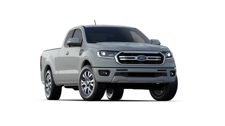 2022 Ford Ranger Lariat in Cactus Gray color