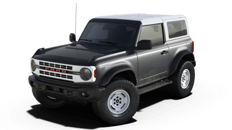2023 Ford Bonco Heritage in Carbonized Gray Metallic exterior