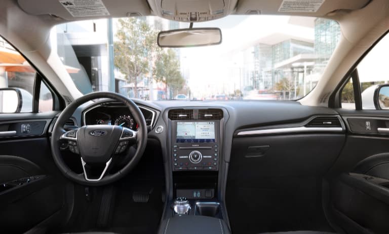 2020 Ford Fusion Leather Interior Dashboard