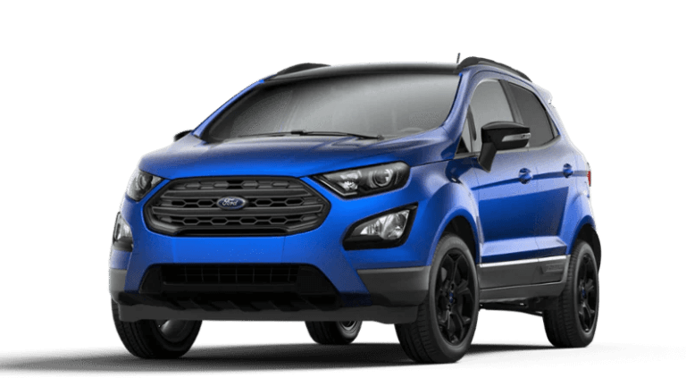 2022 Ford EcoSport SES in Lightening Blue Metallic exterior