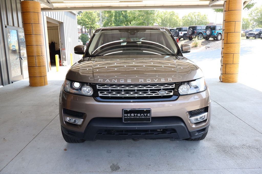 Used 2017 Land Rover Range Rover Sport HSE with VIN SALWR2FK9HA669502 for sale in Raleigh, NC