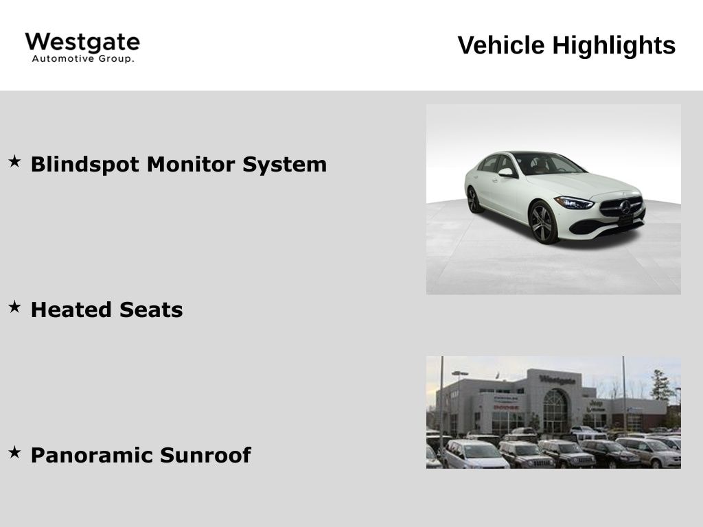 Used 2025 Mercedes-Benz C-Class C 300 Sedan