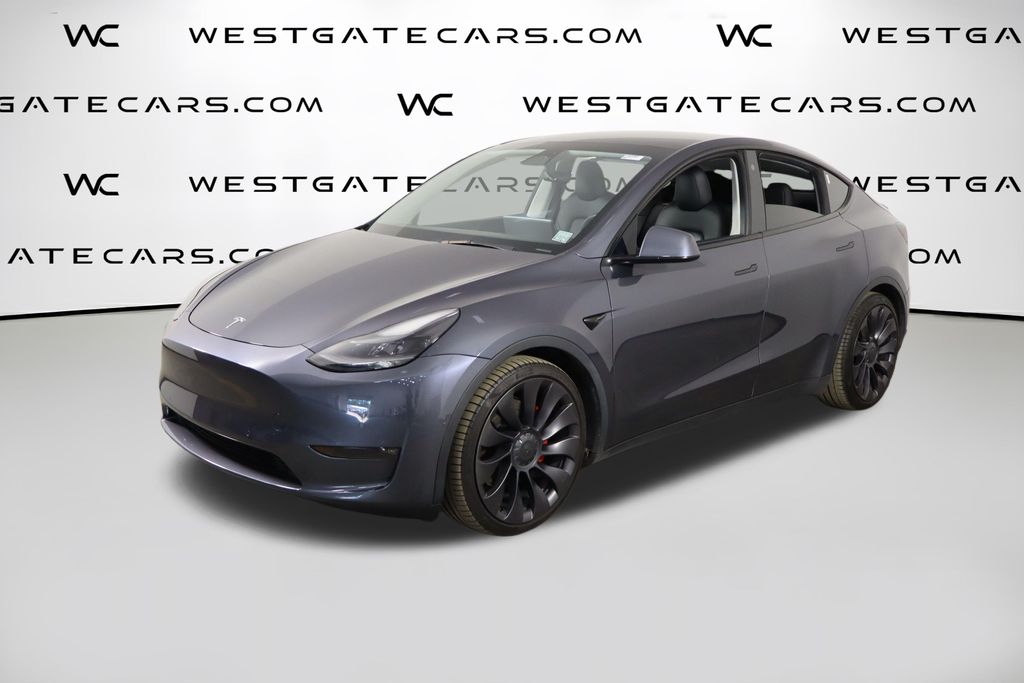 2021 Tesla Model Y Performance Dual Motor All-Wheel Drive's photo