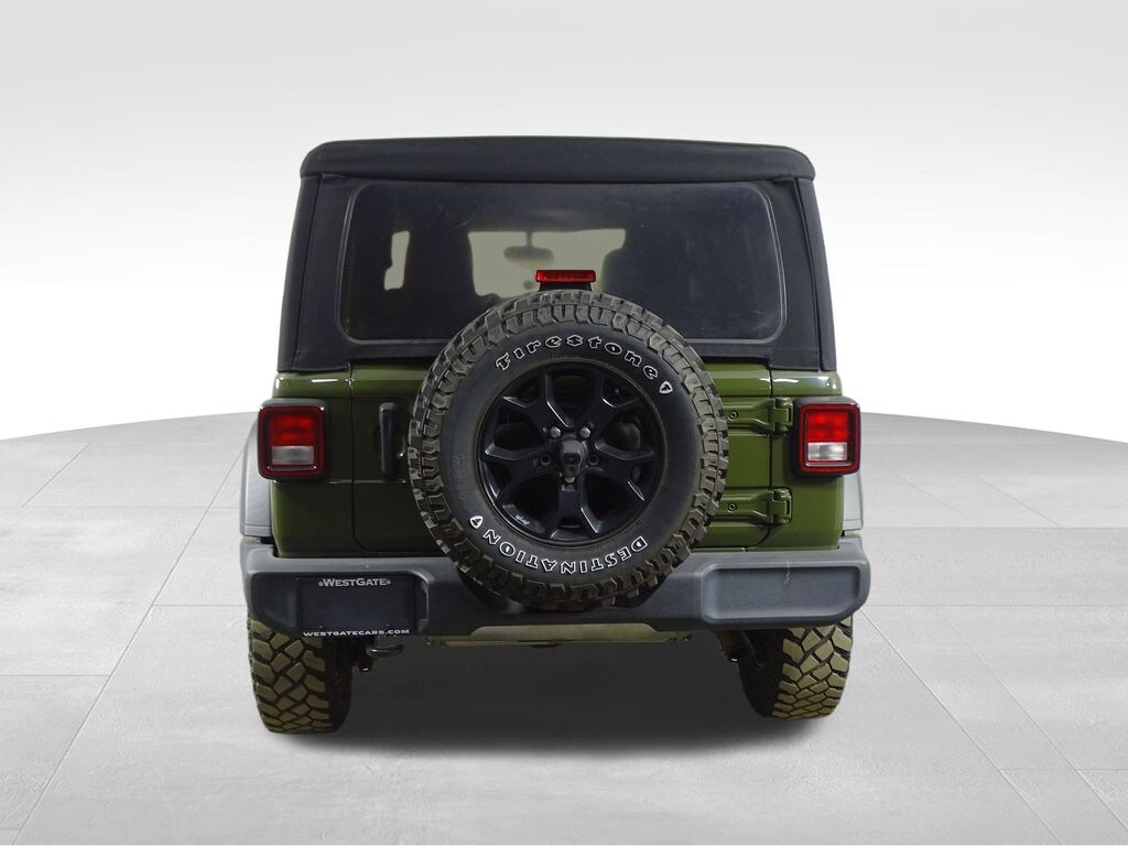 Used 2021 Jeep Wrangler Unlimited Willys SUV
