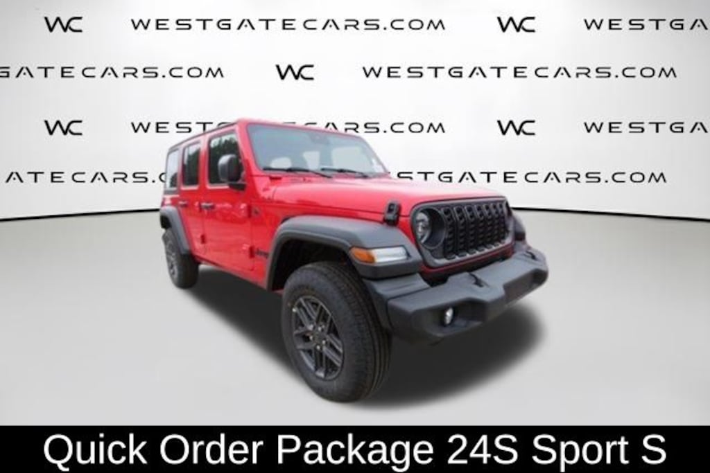 New 2024 Jeep Wrangler 4-DOOR SPORT S Sport Utility