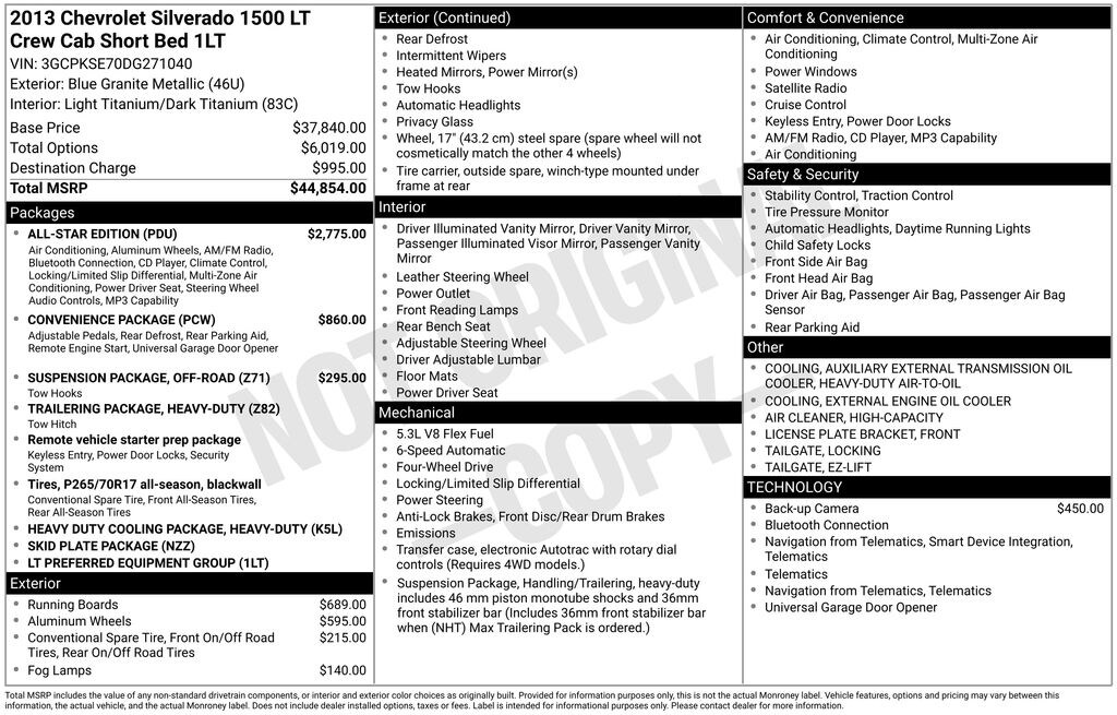 Used 2013 Chevrolet Silverado 1500 LT Truck Crew Cab