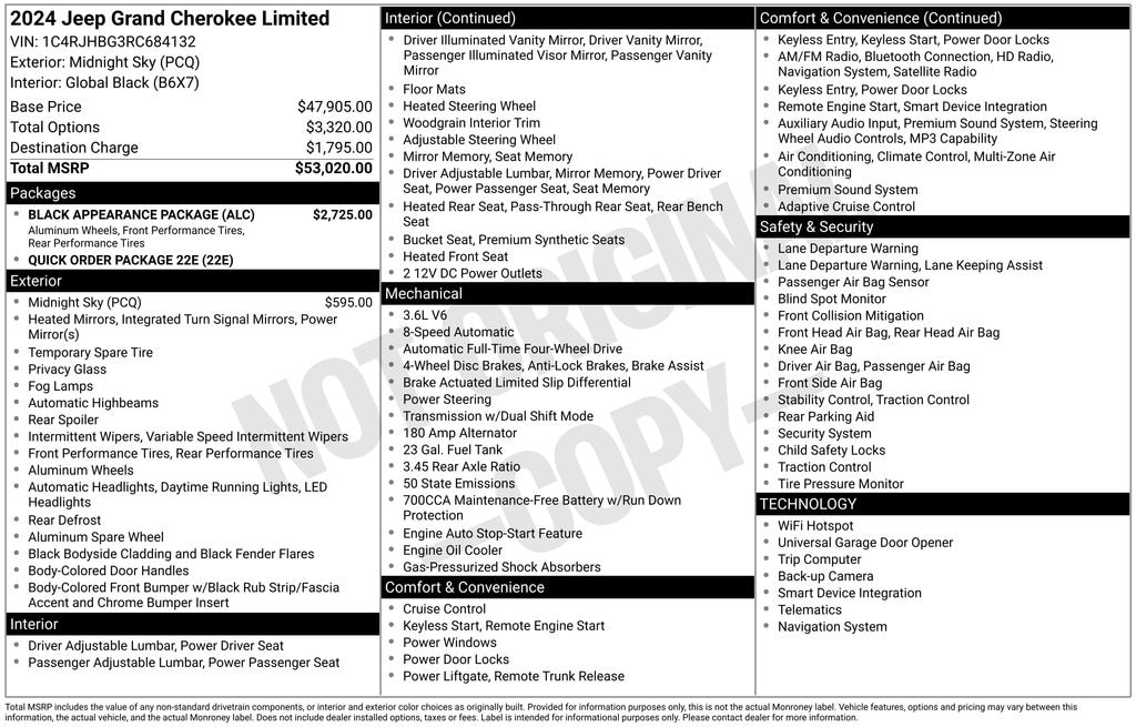 Used 2024 Jeep Grand Cherokee Limited SUV