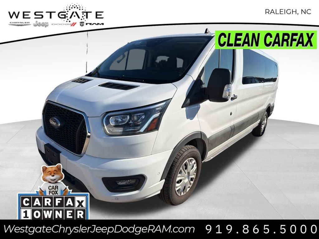 Used 2023 Ford Transit-350 Passenger XLT Wagon Low Roof Van