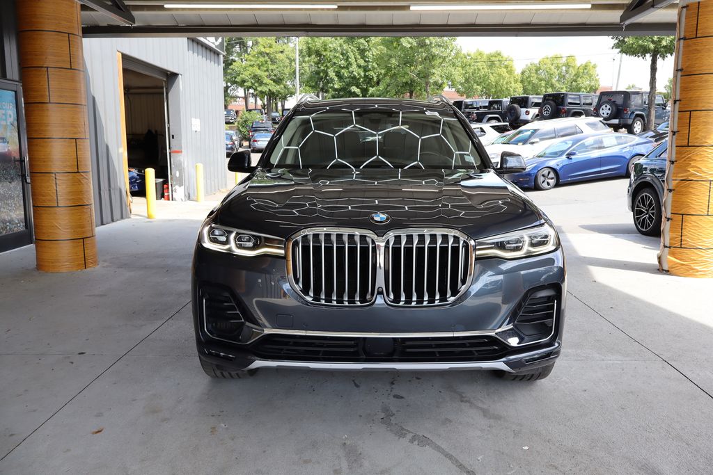 Used 2019 BMW X7 40i with VIN 5UXCW2C51KL083775 for sale in Raleigh, NC