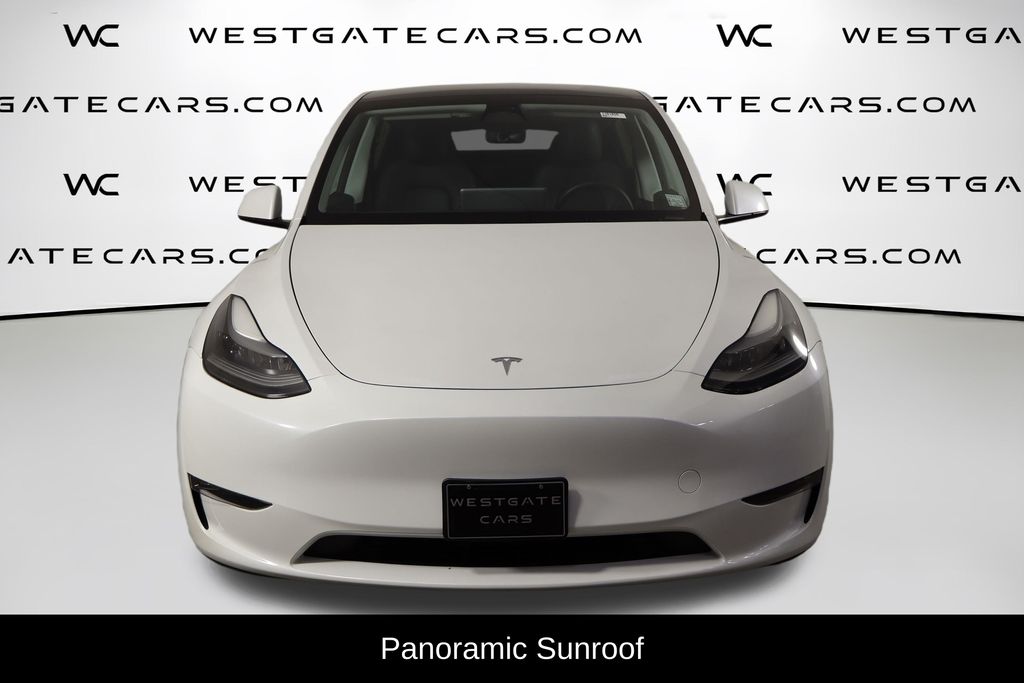 Used 2023 Tesla Model Y Long Range with VIN 7SAYGAEE8PF667857 for sale in Raleigh, NC