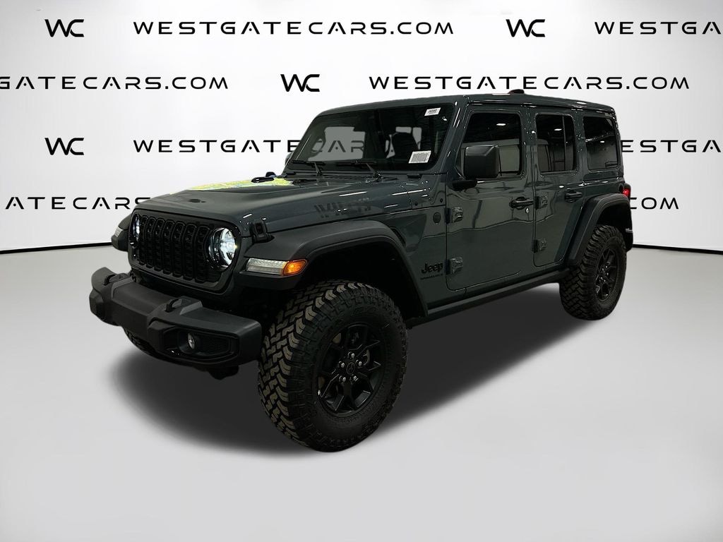 New 2026 Jeep Wrangler 4-DOOR WILLYS Sport Utility