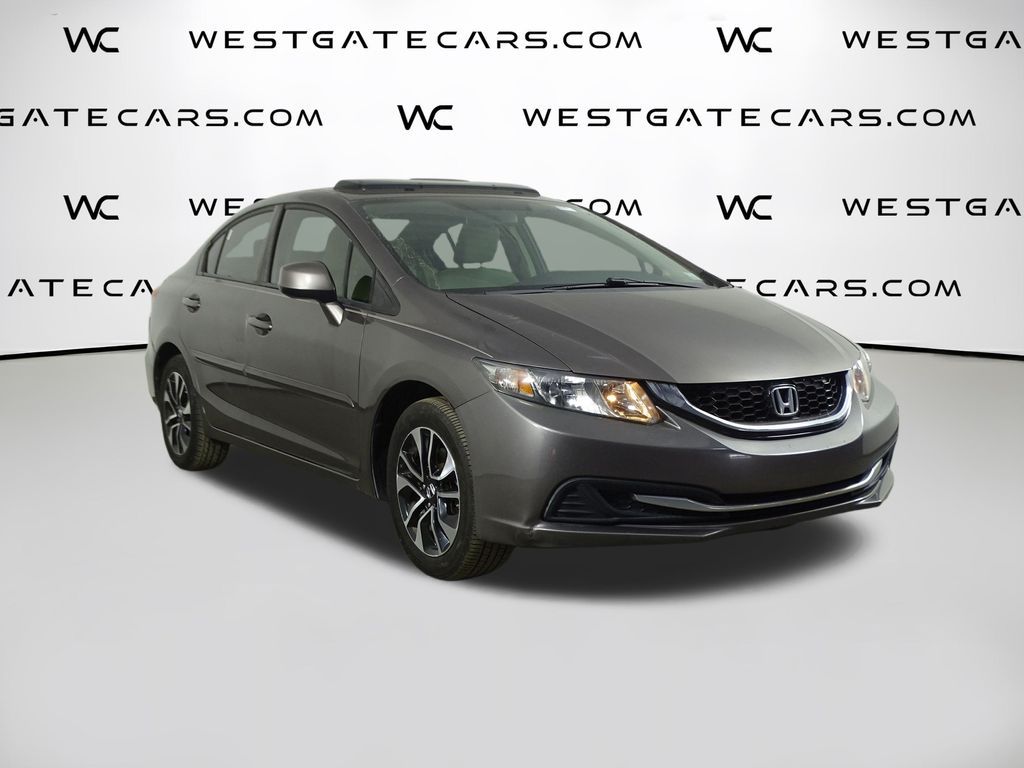 Used 2013 Honda Civic EX with VIN 19XFB2F86DE202982 for sale in Raleigh, NC