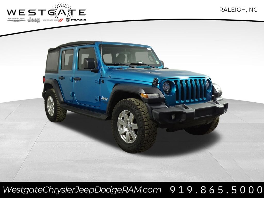 Used 2019 Jeep Wrangler Unlimited Sport S SUV