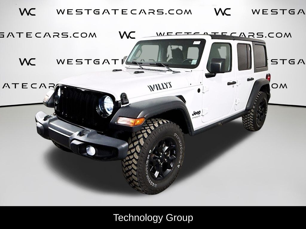 Used 2021 Jeep Wrangler Unlimited Willys SUV