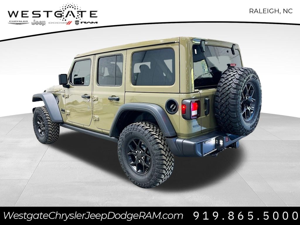 New 2026 Jeep Wrangler 4-DOOR WILLYS Sport Utility