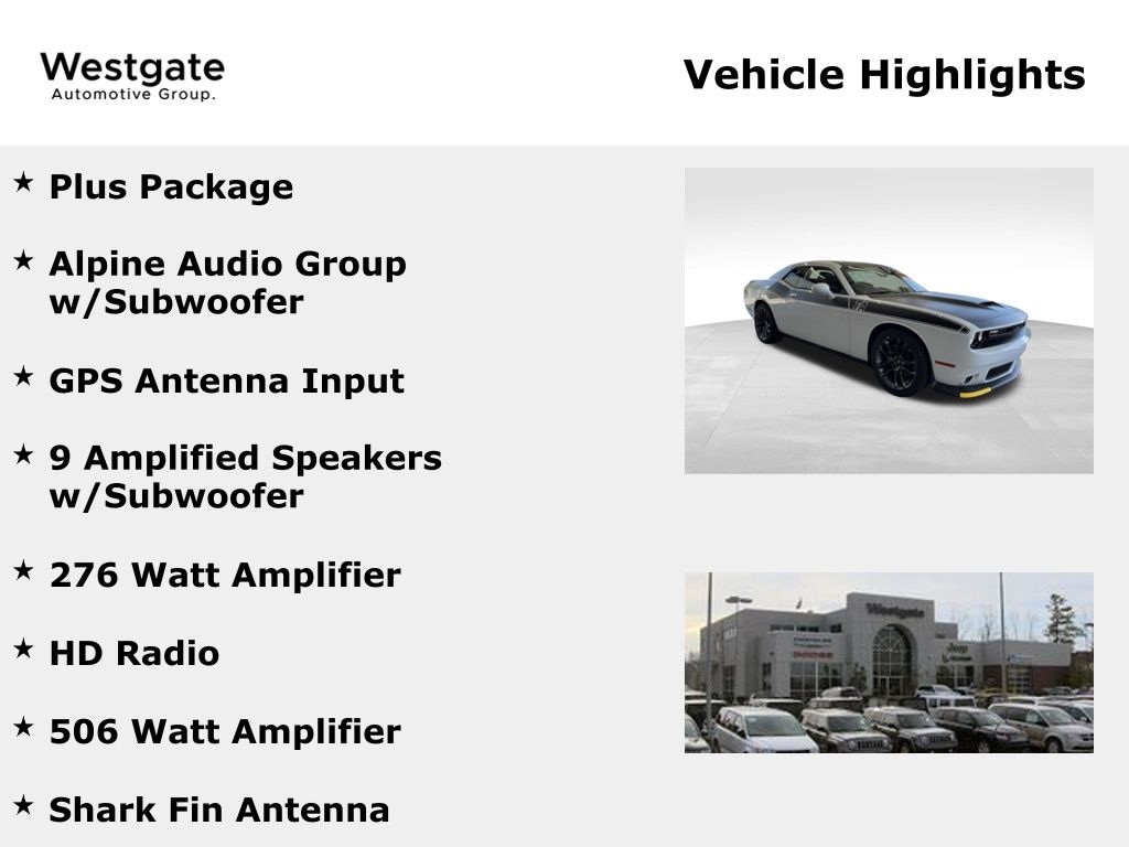 New 2023 Dodge Challenger R/T Coupe