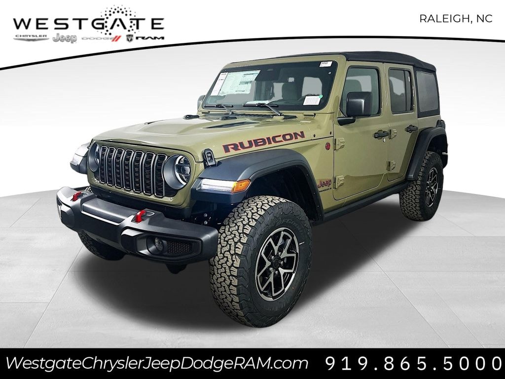 New 2026 Jeep Wrangler 4-DOOR RUBICON Sport Utility