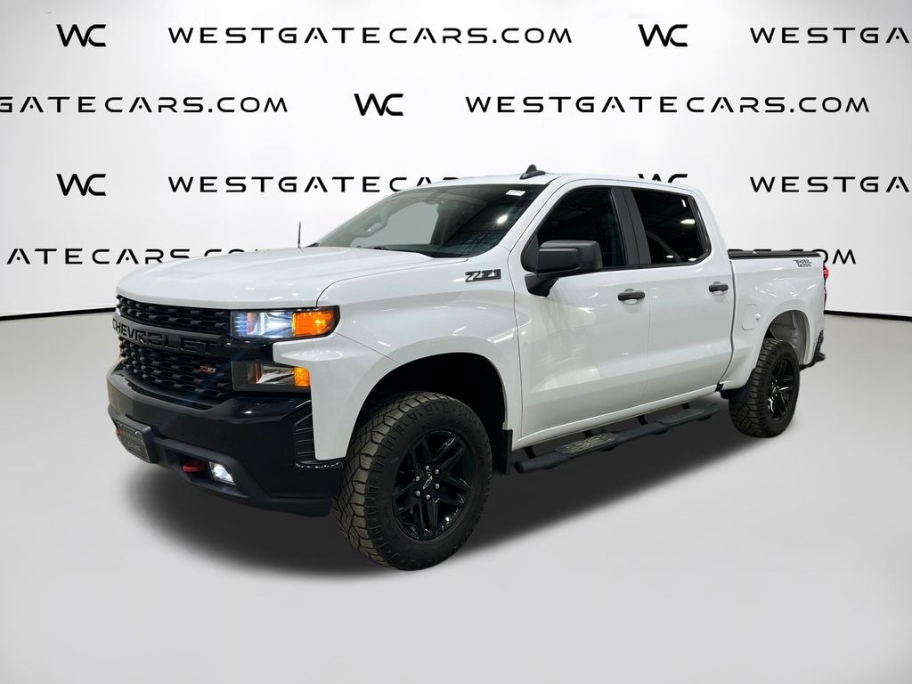 Used 2021 Chevrolet Silverado 1500 Custom Trail Boss Truck Crew Cab