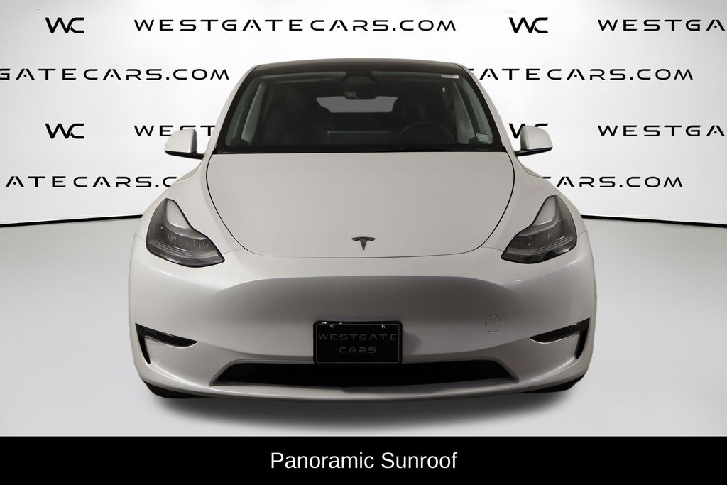 Used 2023 Tesla Model Y Long Range with VIN 7SAYGAEE1PF917665 for sale in Raleigh, NC