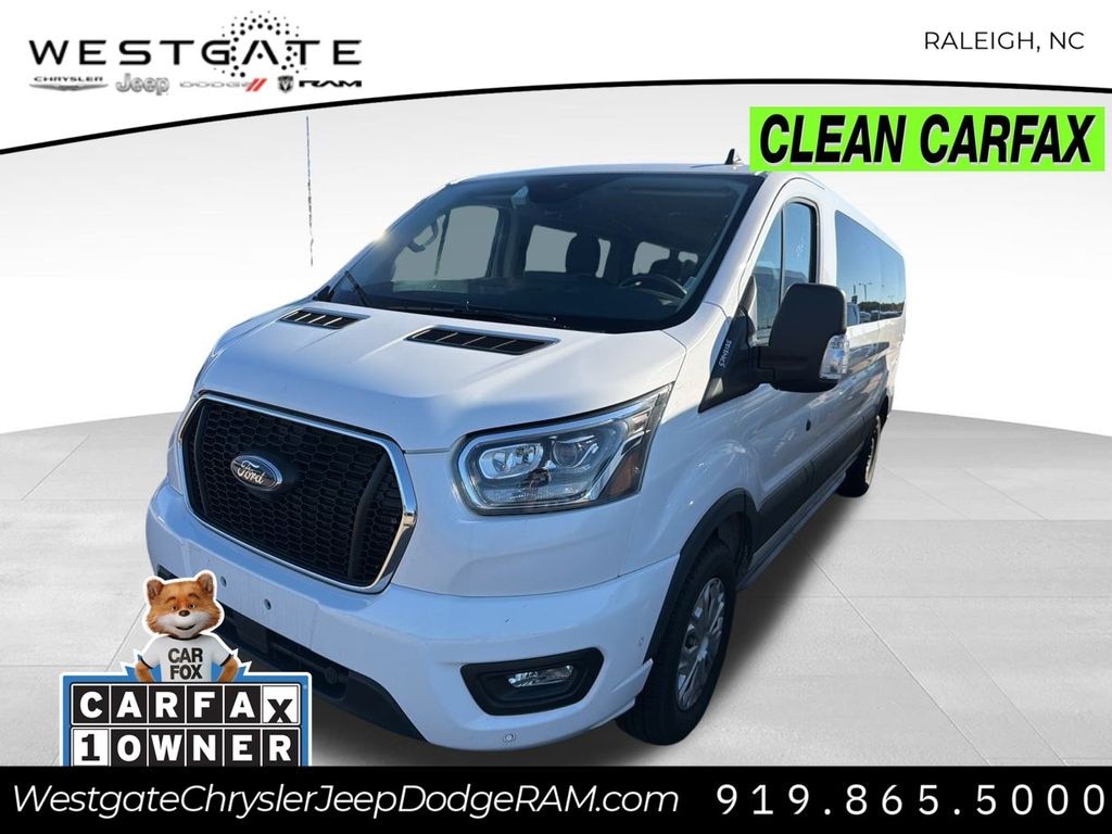 Used 2023 Ford Transit-350 Passenger XLT Wagon Low Roof Van