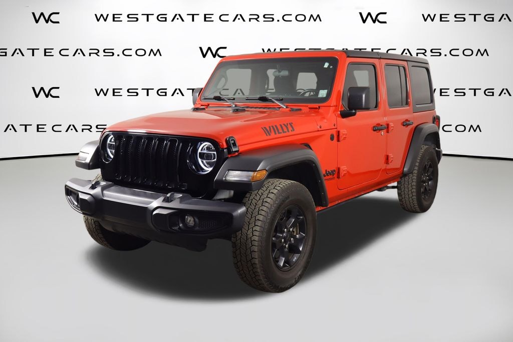 Used 2022 Jeep Wrangler Unlimited Willys SUV